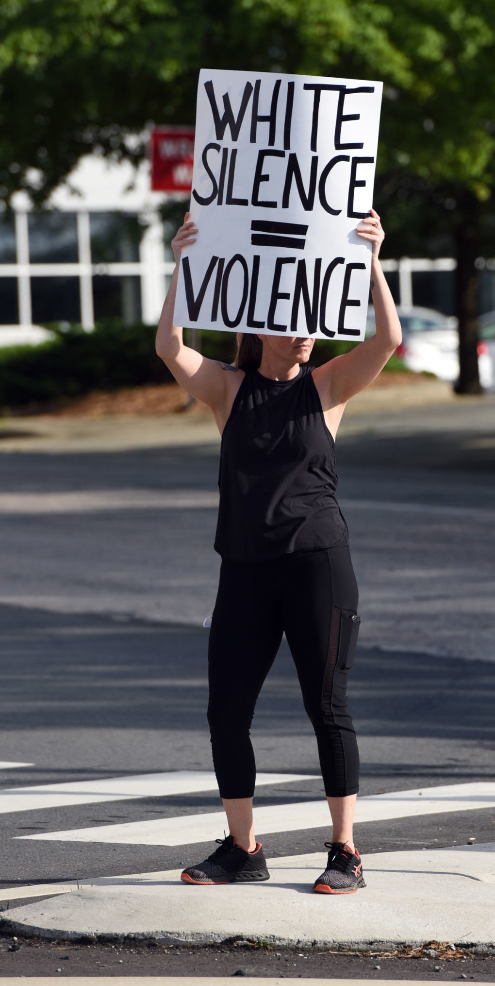 Public Safety Building protest